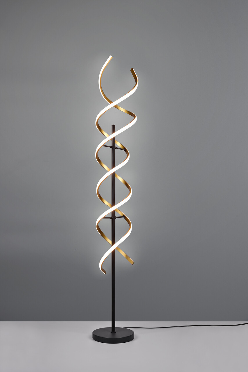 Lampadar Sequence, TRIO, 23x150 cm, 32W, 1x SMD, aluminiu, negru/bronz mat - imagine 7